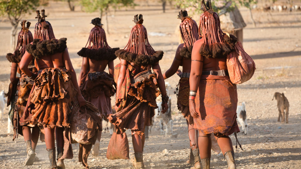 Himba women tribe Namibia